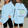 thumbnail image 2 of Christian Hoodies for Women Oversized Jesus Faith god Letter Print Hooded Sweatshirts Religious Inspirational Pullover, 2 of 5