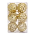 thumbnail image 3 of Juego de adornos de bolas de Navidad, adornos para de Navidad, colgantes decorativos, decoración navideña para fiestas, aniversarios, bodas, 5 centímetros, 3 of 8