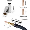 thumbnail image 2 of 42pcs TANGJMXG Accesorios de soldadura para soplete MIG MAG AK15/MB15, 2 of 5