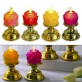 thumbnail image 3 of Lampe à Bougie Électronique led Balançoire Simulation Porte-Bougie Ornements, 3 of 9