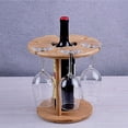 thumbnail image 3 of AMLESO Freestanding Glass Holder Drying Rack Goblet Storage Display Stand Organizer, Birthday and Housewarming Gift, 3 of 5