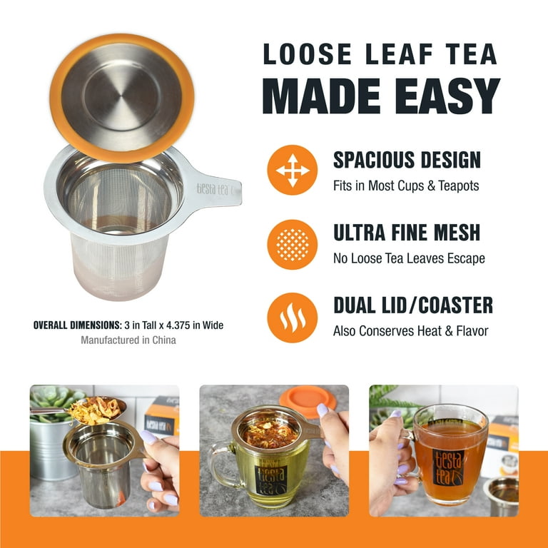 Tiesta Tea Brewmaster Tea Infuser, Loose-Leaf
