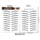 thumbnail image 2 of Parches para cejas simulados e impermeables, parches para cejas estilo tatuaje, parches ecológicos para cejas, parche para cejas, 2 of 2