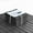 Dark Grey, variant on Domi Outdoor Living Patio Deck Tiles, 12 x 12 inches Composite Interlocking Decking Tile, Four Slat Plastic Outdoor Flooring, 9 Pieces One Pack, Dark Brown