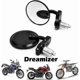 thumbnail image 3 of Motorcycle Handlebar End Mirrors 7/8 22mm For Street Sport Bikes Cruiser, 3 of 5