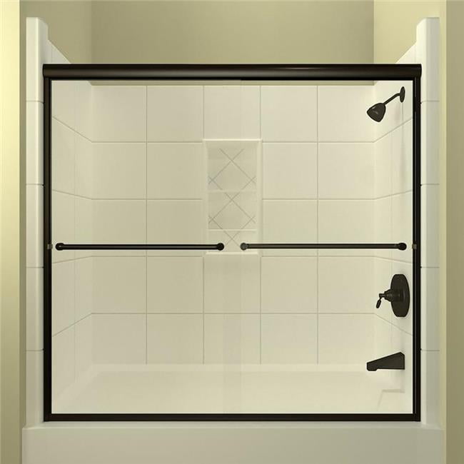 Arizona Shower Door Et16657aobclt 57 38 X 66 In Ete Euro Tub