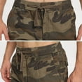 thumbnail image 7 of TRGPSG Men’s Joggers Pants Elastic Waist Camo Cargo Athletic Pants with Drawstring, 7 of 7