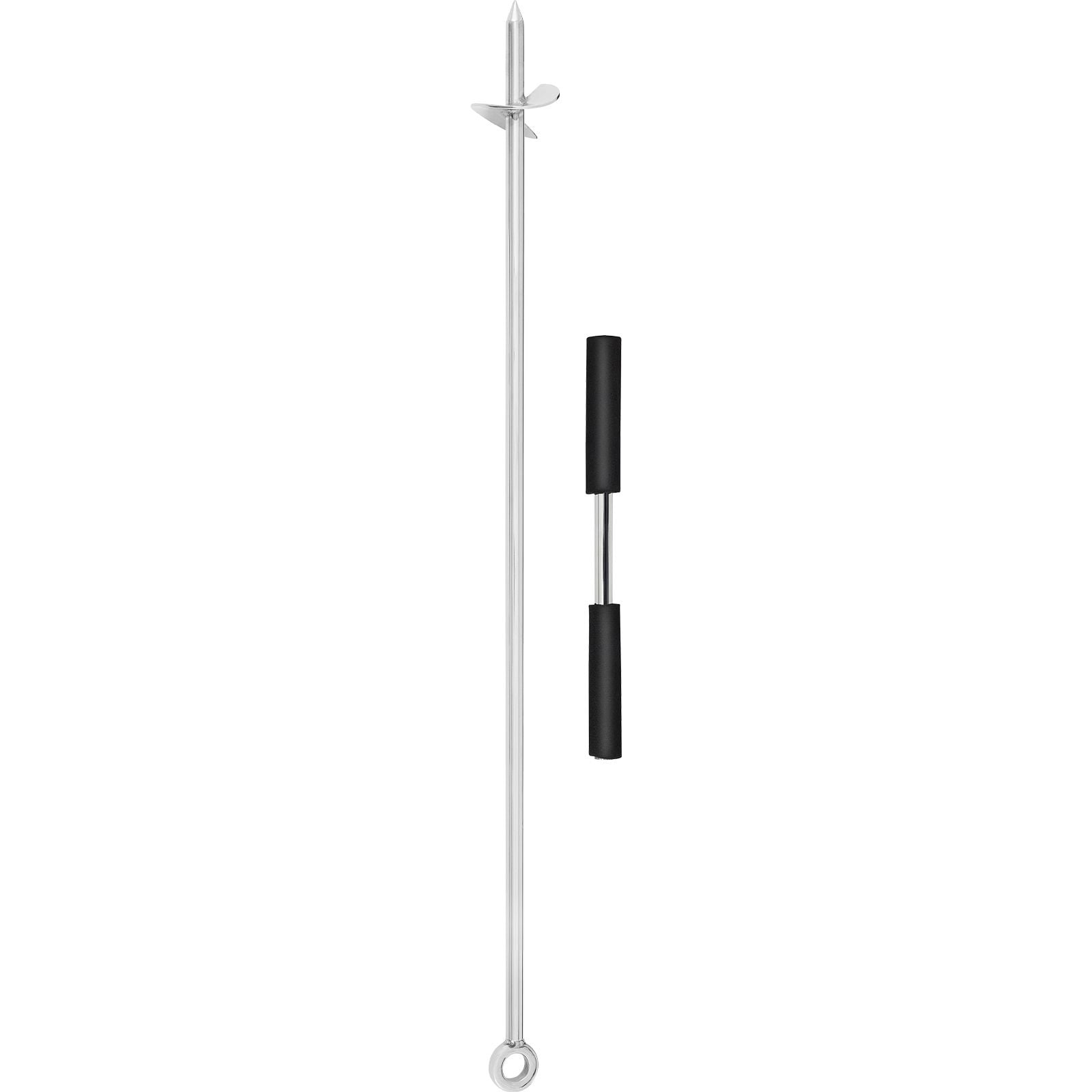 Sand Anchor, 36" Length Auger to The Beach and Sandbar, 316 Stainless Steel Screw Anchor with Removable Handle, Bungee Line & Carry Bag, for Jet Ski PWC Pontoon Kayak