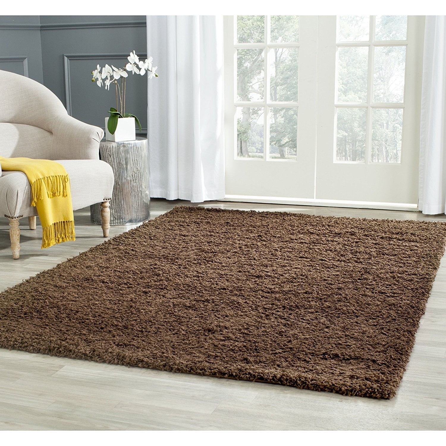 Safavieh Athens Collection Sga119c Dark Grey Area Rug 8 Feet By 10 X