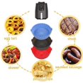 thumbnail image 5 of Silicone Air Fryer Liners, 3Pcs Air Fryer Liners Reusable Air Fryer Accessories Silicone Airfryer Liners Air Fryer Silicone Liner Replacement for Disp, 5 of 5