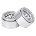thumbnail image 4 of High Simulation RC Car Tire RC Track Rim, RC Car Hub, 4Pcs For RC Model Car 1:10 RC Car RC Crawler Car RC Vehicles Black And Silver,Silver,Black And Golden,Black And Red, 4 of 8
