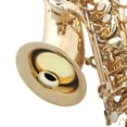 thumbnail image 3 of PENIKOKO 1Pc Saxophone Mute Accessory Golden Plastic Sax Sound Damper for Practice, 3 of 8
