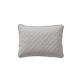 thumbnail image 3 of VCNY Home Nina Solid Basketweave Quilt Set, King, Grey, 3 of 5