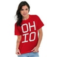 thumbnail image 3 of Ohio Souvenir OH Hometown Pride Plus Size Crewneck Graphic Tee Shirt Brisco Brands 2X, 3 of 4