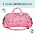 thumbnail image 5 of Wildkin Kids Overnighter Duffel Bag for Boys & Girls, Features Two Carrying Handles and Removable Padded Shoulder Strap, BPA & Phthalate Free (Wild Horses Pink), 5 of 7