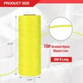 thumbnail image 4 of Goldblatt Mason Line, 500 Feet #18 Braided Nylon String Line, Nylon Twine for Gardening or Masonry Tools, Perfect Construction String for A String Level, Twine String for Gardening, 4 of 14