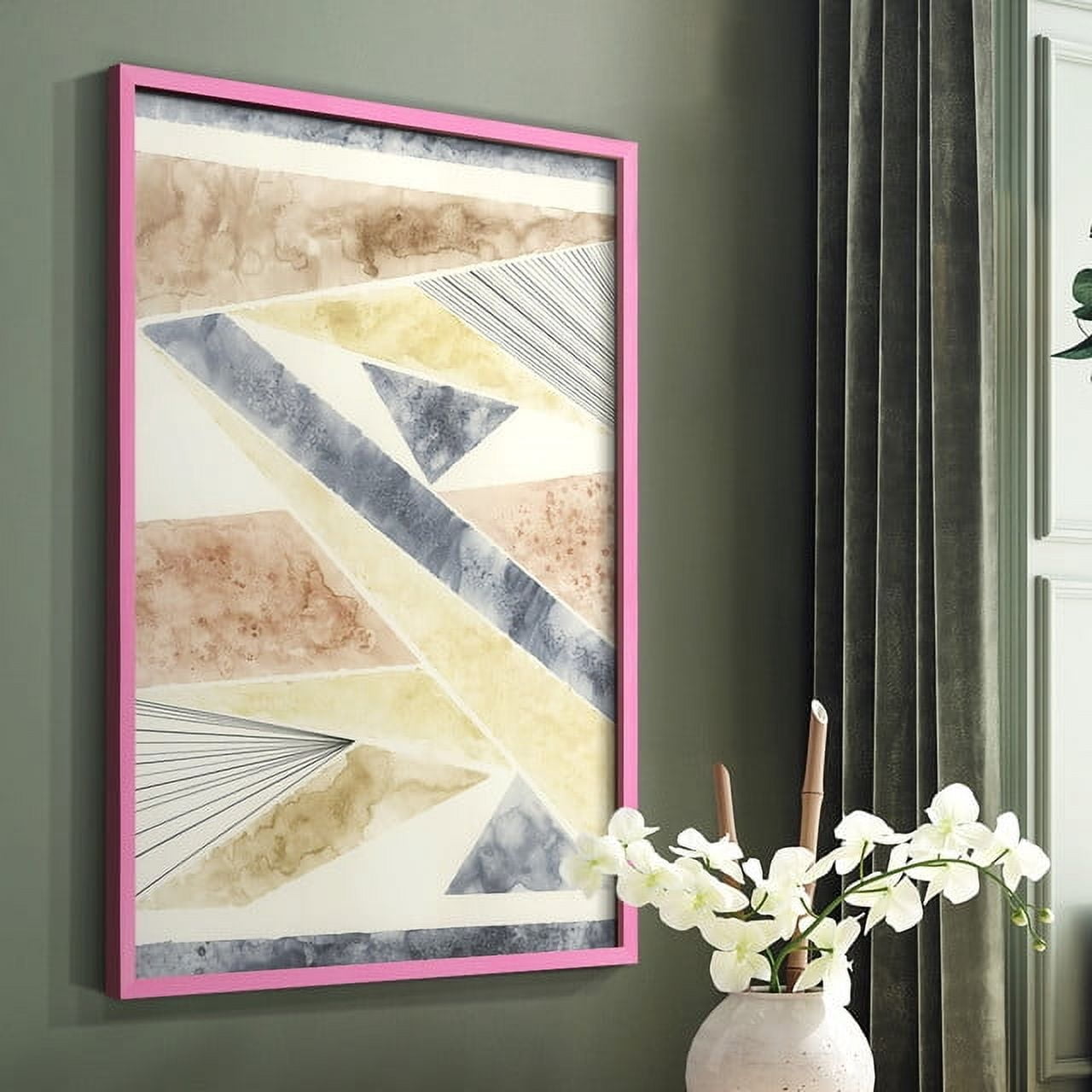Untitled in Paper Solid Wood 8 x 10 Framed Print