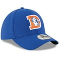 thumbnail image 3 of Men's New Era Royal Denver Broncos Throwback Logo Team Classic 39THIRTY Flex Hat, 3 of 4