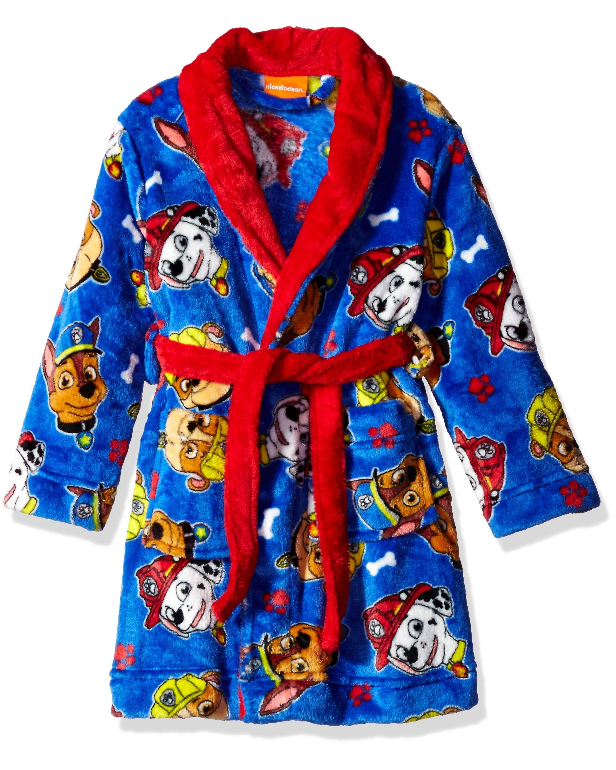 Nickelodeon Nickelodeon Toddler Boys' Paw Patrol Luxe Plush Robe