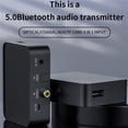 thumbnail image 2 of Monstrate Transmisor de Audio Bluetooth 5,0, adaptador de música de tarjeta SPDIF RCA TF de 3,5mm para accesorios de ordenador doméstico Electrónica, 2 of 6