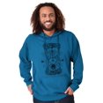 thumbnail image 5 of Celestial Hourglass Symbolic Bee Hoodie Sweatshirt Women Men Brisco Brands S, 5 of 6