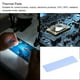 thumbnail image 5 of Paquete de 4 almohadillas térmicas M.2 70x22x1mm para enfriador de disipador de calor SSD Nvme M.2 2280 para PC Azul, 5 of 6