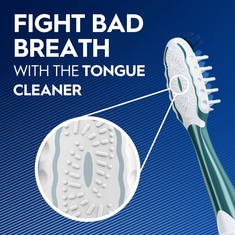 3 pack) Oral-B Toothbrush Pro Clean Cross Action, Deep Plaque