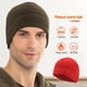 thumbnail image 5 of Minnieouse Sport Beanie Adultos Sombreros protectores Gorras de lana polar para exteriores Gorro de esquí para correr Accesorio de ropa de moda Gris oscuro Sombreros Rojo oscuro Minnieouse AP011290-07B, 5 of 6