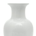 thumbnail image 5 of 18" White Porcelain Fishtail Vase, 5 of 7