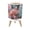 Color 4, variant on Small Trash Can with Lid Underwater World Sparkling Sunbeams 1.8 Gallon Dog Proof Trash Can Round Garbage Can Waste Bin Wastebasket for Bathroom Bedroom Living Room