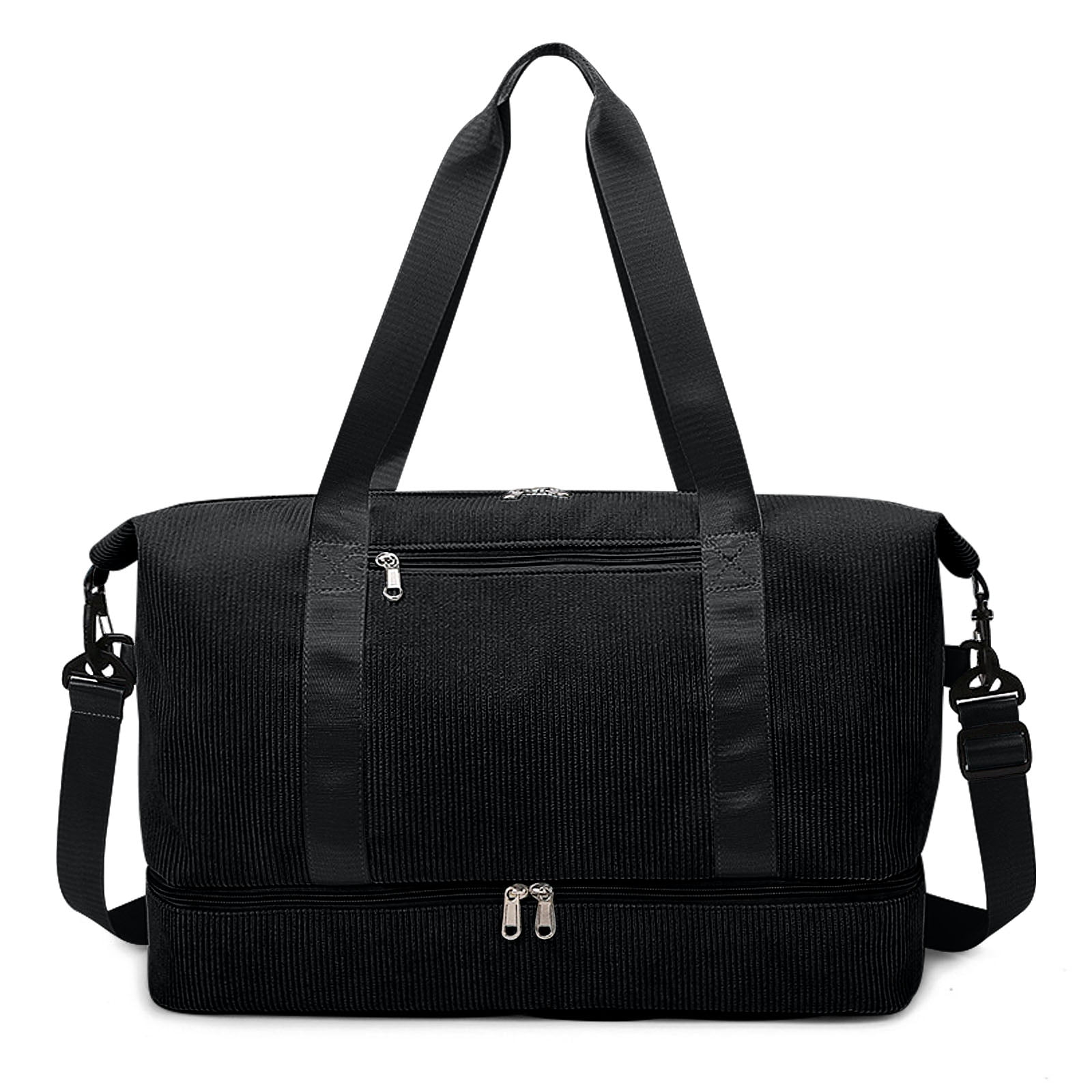 Gynky Travel Duffel Weekender Bags for Women Carry on Large Tote Sport Duffle Hospital Gym Bag for Labor and Delivery Overnight Luggage with Shoe Compartment Trolley Sleeve Wet Pocket