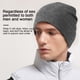 thumbnail image 4 of Gorro para mujer, hombre, gorro de invierno, gorro con puños para mujer, gorros cálidos, 4 of 5
