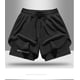 thumbnail image 5 of Pantalones de Pijama de los Hombres Sobredimensionados de Color Sólido Casual con Bolsillo Y Cordón, Comodidad Ligera para Ropa de Dormir Y Uso de Salón, 5 of 7
