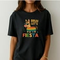thumbnail image 1 of Bruh Let's Fiesta T-Shirt Drôle Ne Piata Tee Graphique Costume Cinco de Mayo Humour de Fête - Blanc - m, 1 of 2