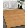thumbnail image 3 of Ahgly Company Machine Washable Indoor Rectangle Abstract Papaya Orange Area Rugs, 7' x 9', 3 of 7