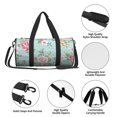 thumbnail image 6 of Gaeub Vintage Floral Lightweight Travel Cylinder Bag Gym Tote Bag Sports Training Duffle Bag with Pockets and Straps, 6 of 8