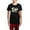 With Red Plaid Pant, variant on CafePress - Not That Busy Bee Women's Dark Pajamas - Women's Short Sleeve Print T-Shirt and Pants Dark Cotton Pajama Set