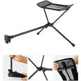 thumbnail image 3 of Portable Folding Retractable Footrest Leg Rest Camping Chair Kit for Folding Reclining Swing Chair Moon Chair Beach Chair, 3 of 11