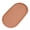 Pink, variant on Oval Serving Tray, Reusable Durable Plastic Tray Food Tray, Serving Platters and Trays for Home Party Livingroom Tabletop Restaurant Entertaining Appetizer Snack Dessert, 1Pc(White,9.4x5")