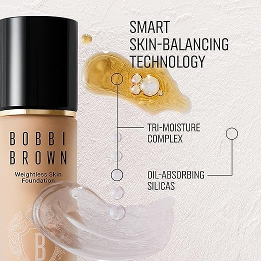 Bobbi Brown Weightless Skin Foundation Broad Spectrum SPF 15, NC-062 Neutral Cool Honey, 1 fl oz/30 ml