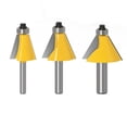 thumbnail image 4 of Heavy Duty Bevel Edge Forming Router Bit 1522 5 30 Degree Chamfer 6Mm Shank, 4 of 6