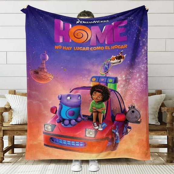 Home Movie Anti Pilling Flannel Blanket Gifts for Fans Lover Girls Boys Women Present Hoodie Him Bed 60"x80"