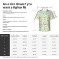 thumbnail image 3 of Picia Cute Duck Gentle Cotton Regular Fit Short Sleeve Casual Hawaiian Shirt for Men-X-Large, 3 of 8