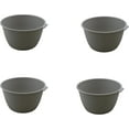 thumbnail image 6 of Dependable Industries inc. Essentials Unbreakable Microwave Bowls Heat and Eat 26 OZ Dishwasher Safe BPA-Free Plastic for Serving Soup Pasta Noodles Oatmeal Cereal Stackable Set of 4, 6 of 6