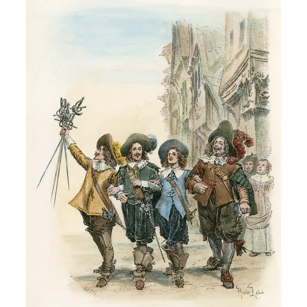 Три мушкетера 1844