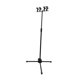 thumbnail image 1 of Soporte de micrófono de suelo Durabilidad Premium Práctico Fácil instalación De 70 cm a 135 cm, 1 of 9