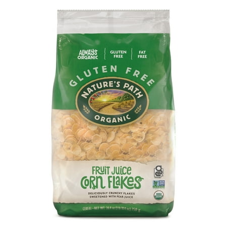 UPC 058449600565 product image for Nature s Path Organic Breakfast Cereal  Fruit Juice Sweetened Corn Flakes  26.4o | upcitemdb.com