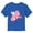 Royal Blue, variant on Toddler's Care Bears Valentine's Day Love-a-Lot Bear Heart  Graphic Tee Light Pink 4T