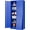 Blue, variant on SISESOL Wide & Deep Metal Storage Cabinet with 6 Shelves,72" Tall Red Garage Storage Cabinet with Lock,Metal Cabinets with Locking Doors,Lockable Steel Cabinets for Home,Office,Shop,Garage,72x36x18