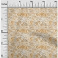 thumbnail image 2 of oneOone Polyester Spandex Yellow Fabric Abstract Floral Sewing Craft Projects Fabric Prints By Yard 56 Inch Wide, 2 of 5